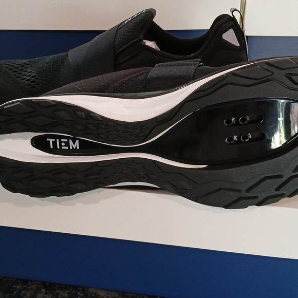 Tiem Slipstrean cycling shoes Black women's size 12 - Picture 2 of 6